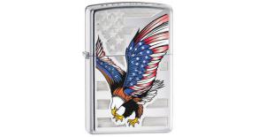 28449 Eagle flag - Зажигалка ZIPPO